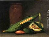 Corn and Canteloupe by Raphaelle Peale